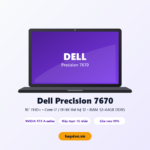 Máy trạm Dell Precision 7670 16 inch Core i7 i9 HX RTX A-series tại HAYDEN.vn